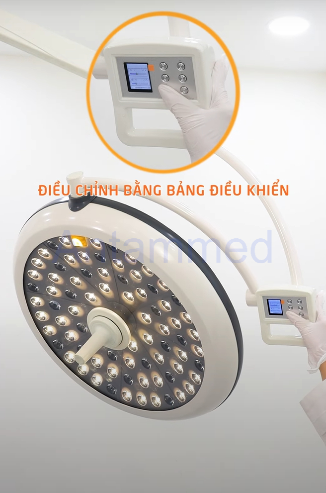 Đèn Led Phẫu Thuật, Đèn Mổ Treo Tường Full LED Bóng Đơn LED700 - Ảnh 6