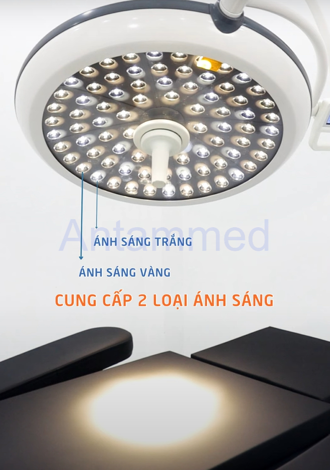Đèn Led Phẫu Thuật, Đèn Mổ Treo Tường Full LED Bóng Đơn LED700 - Ảnh 5