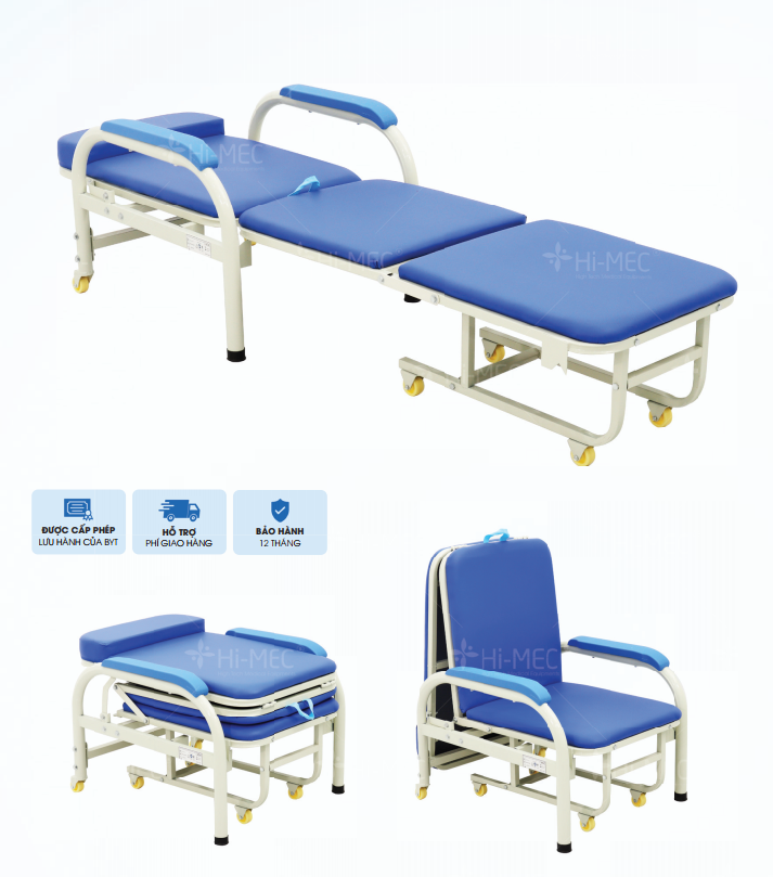 Giường ghế chăm sóc bệnh nhân Hi-MEC HMNB-3010
