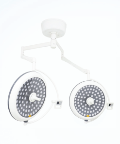 Đèn Led Phẫu Thuật, Đèn Mổ Treo Trần 2 Nhánh Full LED Bóng Đôi LED700/700