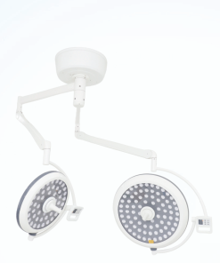 Đèn Led Phẫu Thuật, Đèn Mổ Treo Trần 2 Nhánh Bóng Đôi LED700/500