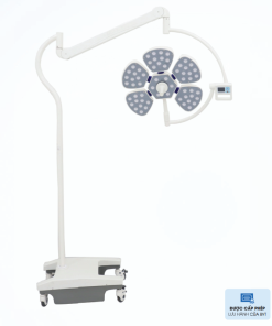 Đèn Led Phẫu Thuật, Đèn Mổ Di Động Full LED Bóng Đơn Petal 5 (61 Bóng LED)