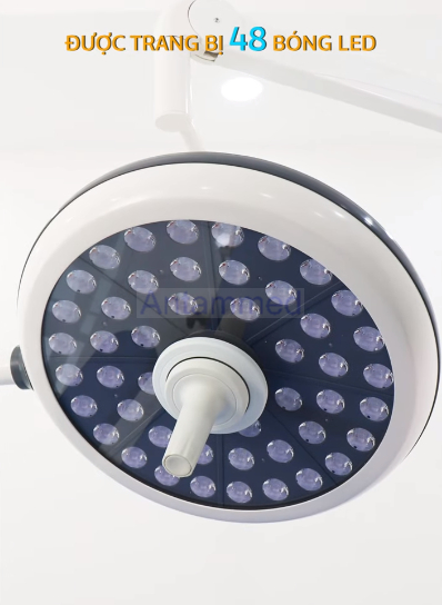 Đèn Led Phẫu Thuật, Đèn Mổ Treo Trần LED500 Bóng Đơn Full LED - Ảnh 6