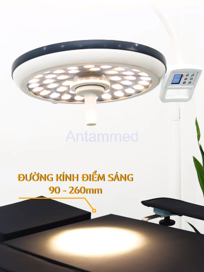 Đèn Led Phẫu Thuật, Đèn Mổ Treo Trần LED500 Bóng Đơn Full LED - Ảnh 3