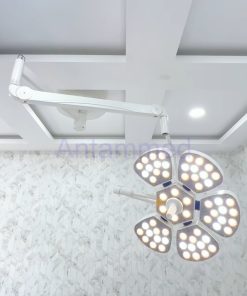 Đèn Led Phẫu Thuật, Đèn Mổ Petal 5 Treo Trần Full LED Bóng Đơn