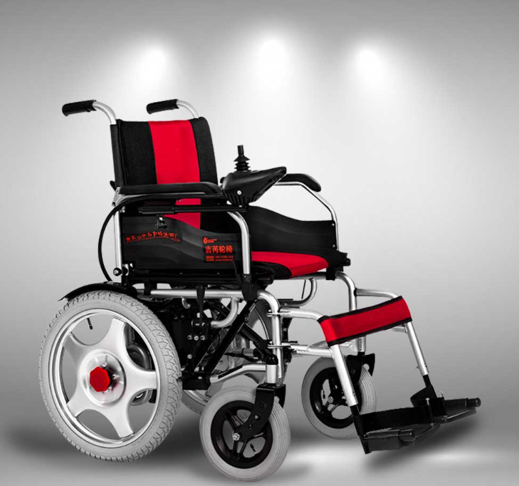 Xe lăn điện nhập khẩu Akiko A93 cho người già và khuyết tật, 2 bộ đệm - Ảnh 2